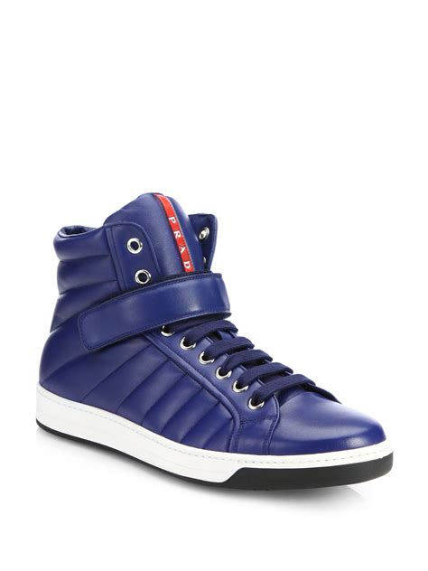 prada sport high top men|prada high top sneaker.